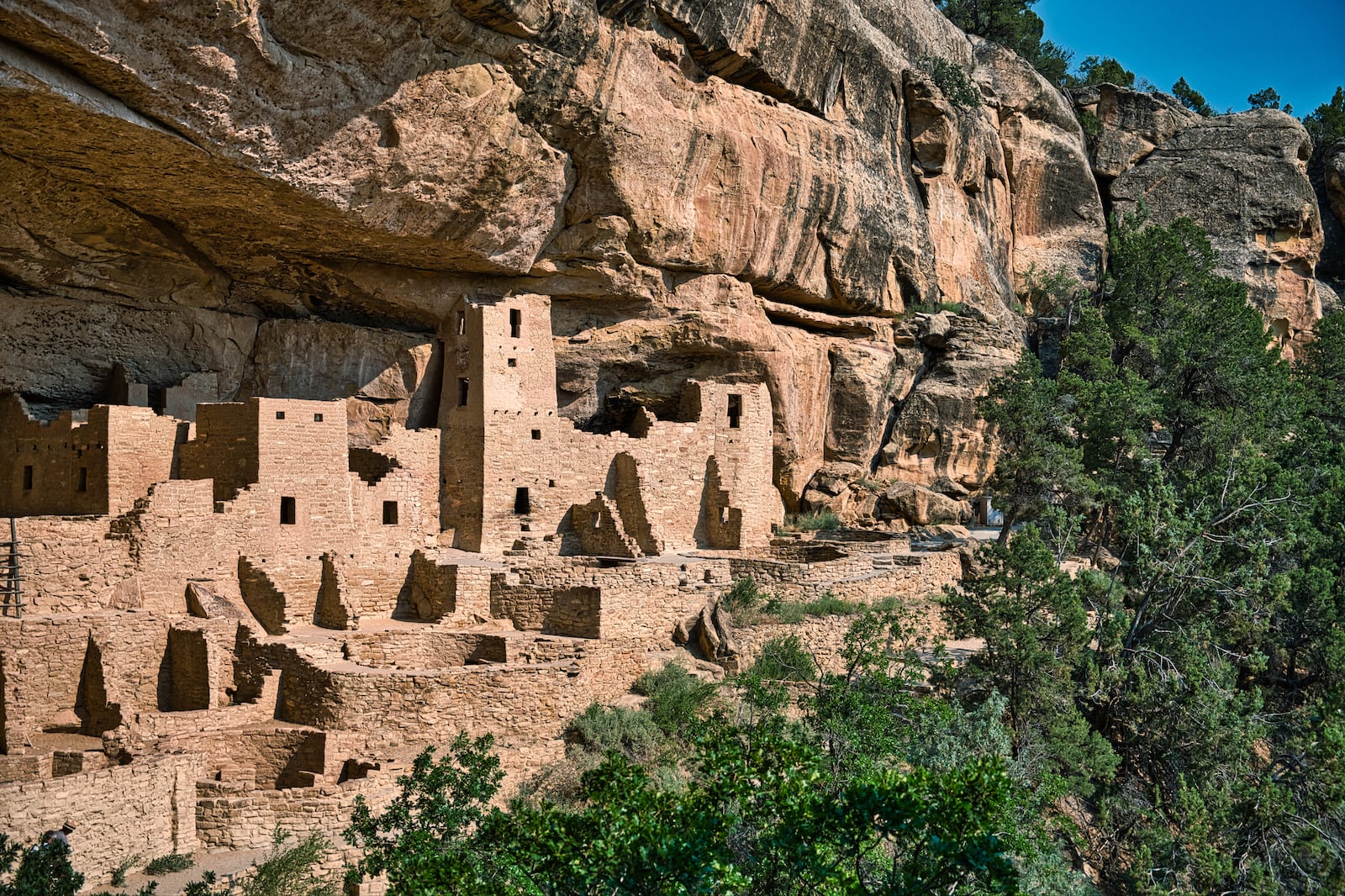Cliff Palace at Mesa Verde National Park near Cortez, Colorado